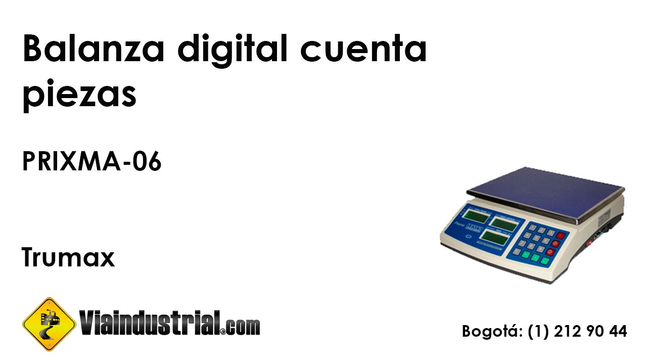 Balanza digital cuenta piezas trumax