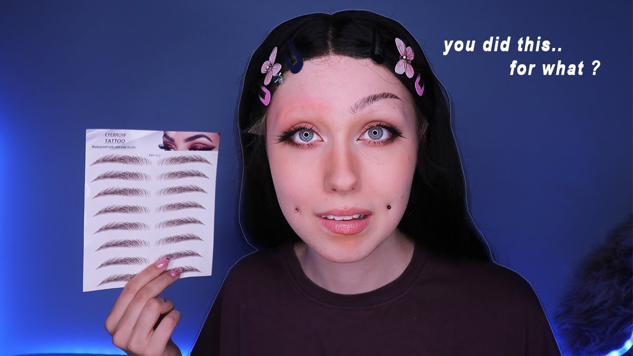 Shaving my Eyebrows for new Fake ones
