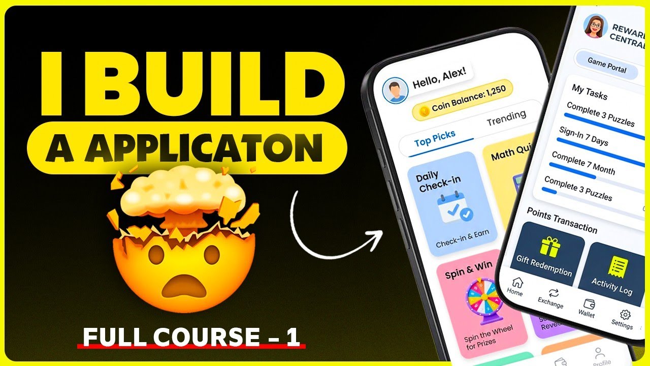 Build a Complete AI Reward App Without Coding | Firebase + MCP + Flutter | Full Tutorial 2026