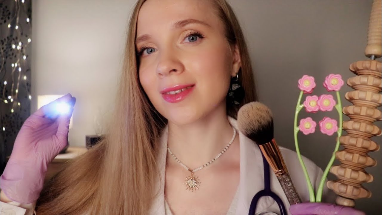 ASMR SUOMI Rentoutus & Uniklinikka Roleplay 💤Rentouttavia Tarkastuksia Ja Ääniä ✨Personal Attention