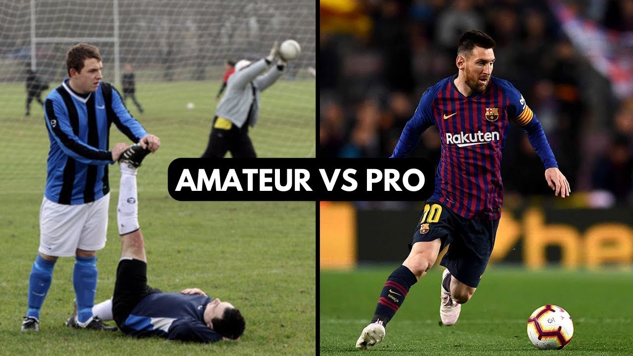 La seule différence entre un joueur AMATEUR et un joueur PRO