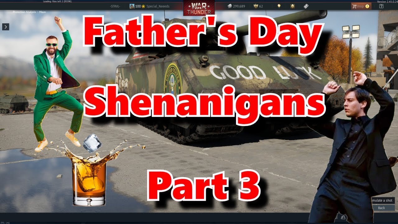 Father's Day Shenanigans Part 3 - Germany 7.7 in War Thunder