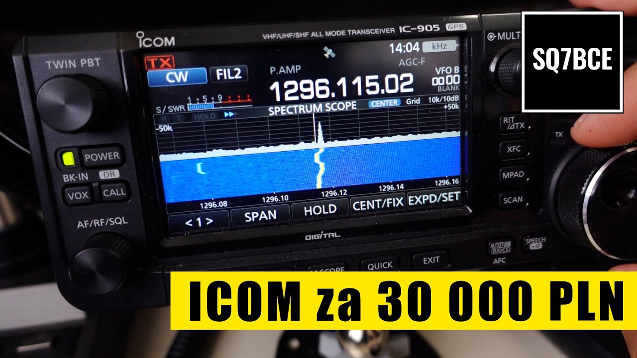 Icom IC-905 radio za 30 000 PLN