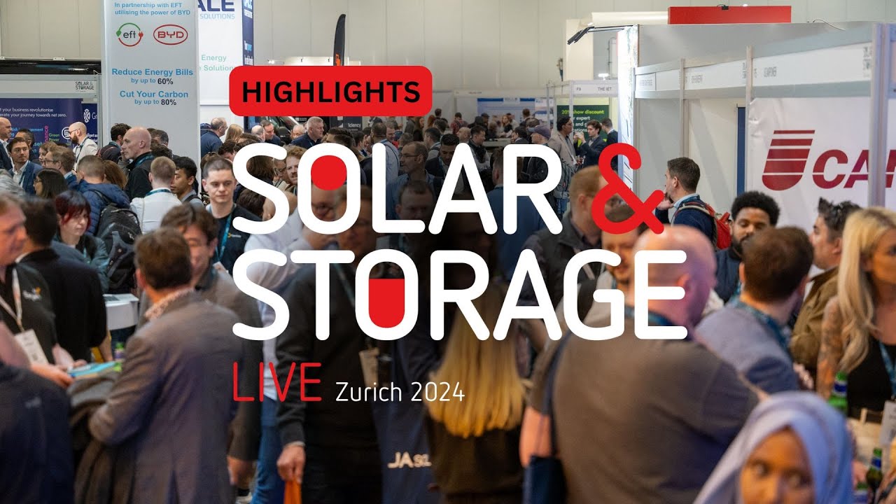 Highlights from Solar & Storage Live Zürich 2024. Switzerland’s #1 Solar & Energy Storage Exhibition