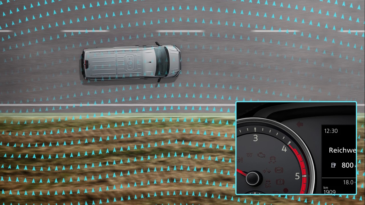 Fahrerassistenzsystem: Seitenwindassistent.