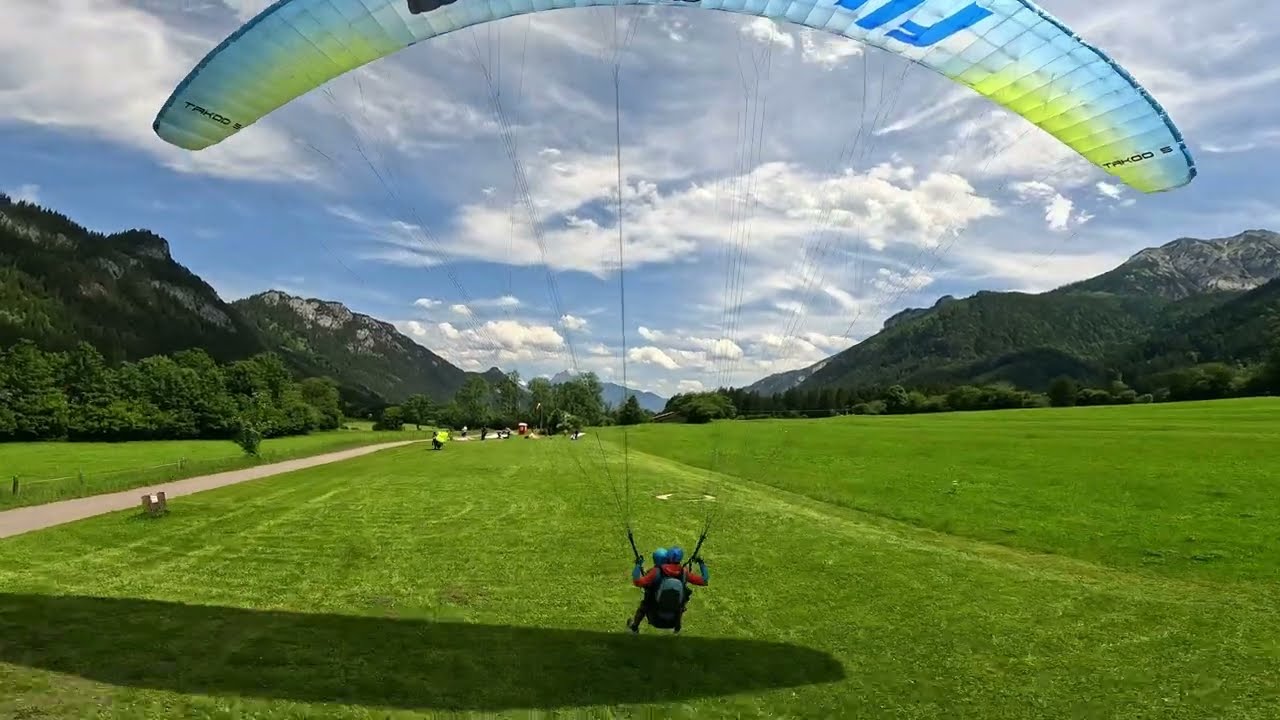 Tandemflug vom Breitenberg über Pfronten im Allgäu