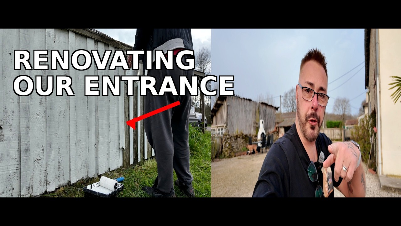 We Visited EVERY DIY Store in France! 🇫🇷 Fixing Our Entrance & Boosting Kerb Appeal | Expat Life