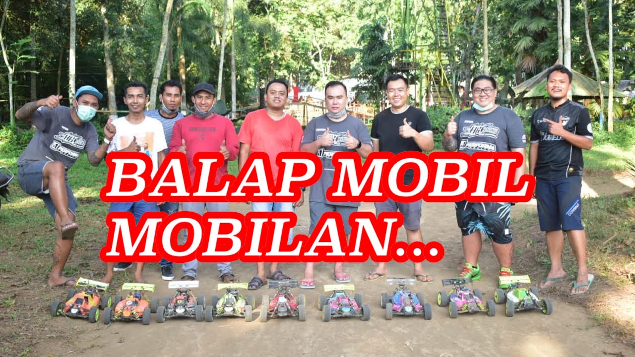 Balap mobil mobilan...!!! RC BUGGY ENGINE 1/8 scale