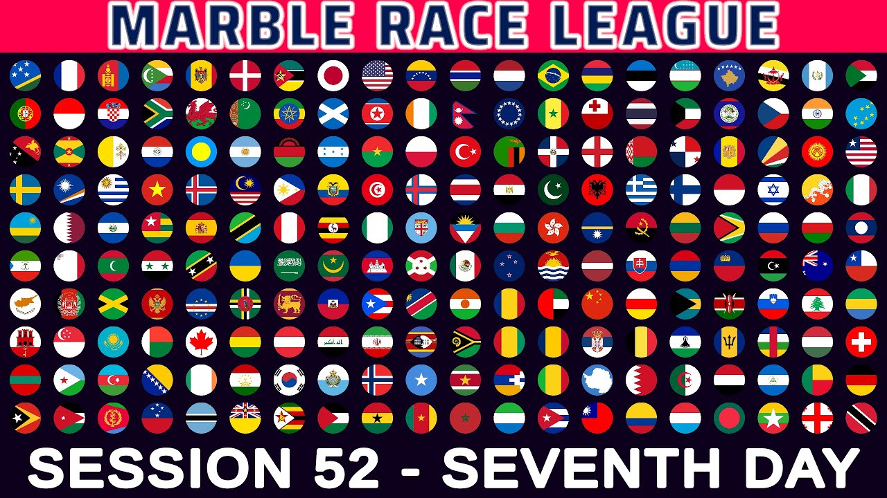 Simple Marble Race League Eliminations Session 52 Seventh Day