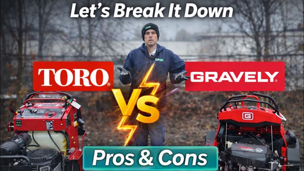 Toro vs Gravely Stand-On Mowers 🔥 