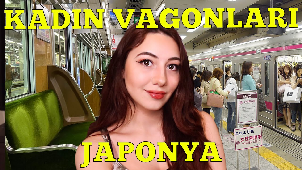 Japonya`da Kadın Vagonları ( Tren )