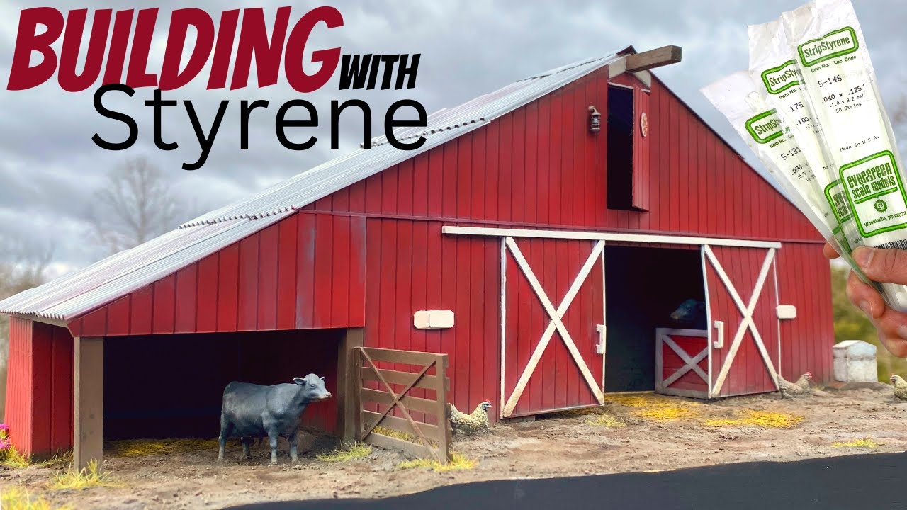 Beginner's Guide to Styrene: Barn Diorama Reveal!