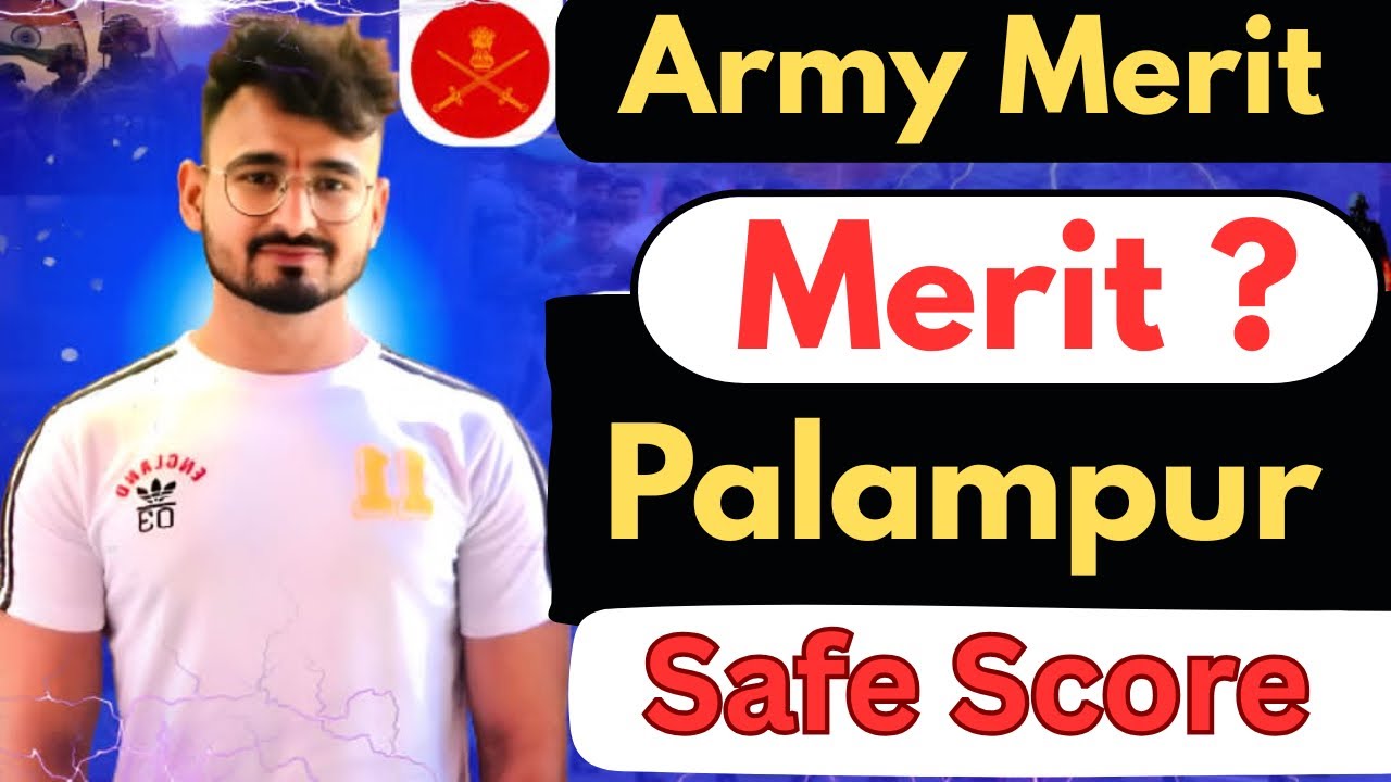 Aro Palampur Final Merit ? Aro Palampur Safe Score || Army Final Result 2025 ?