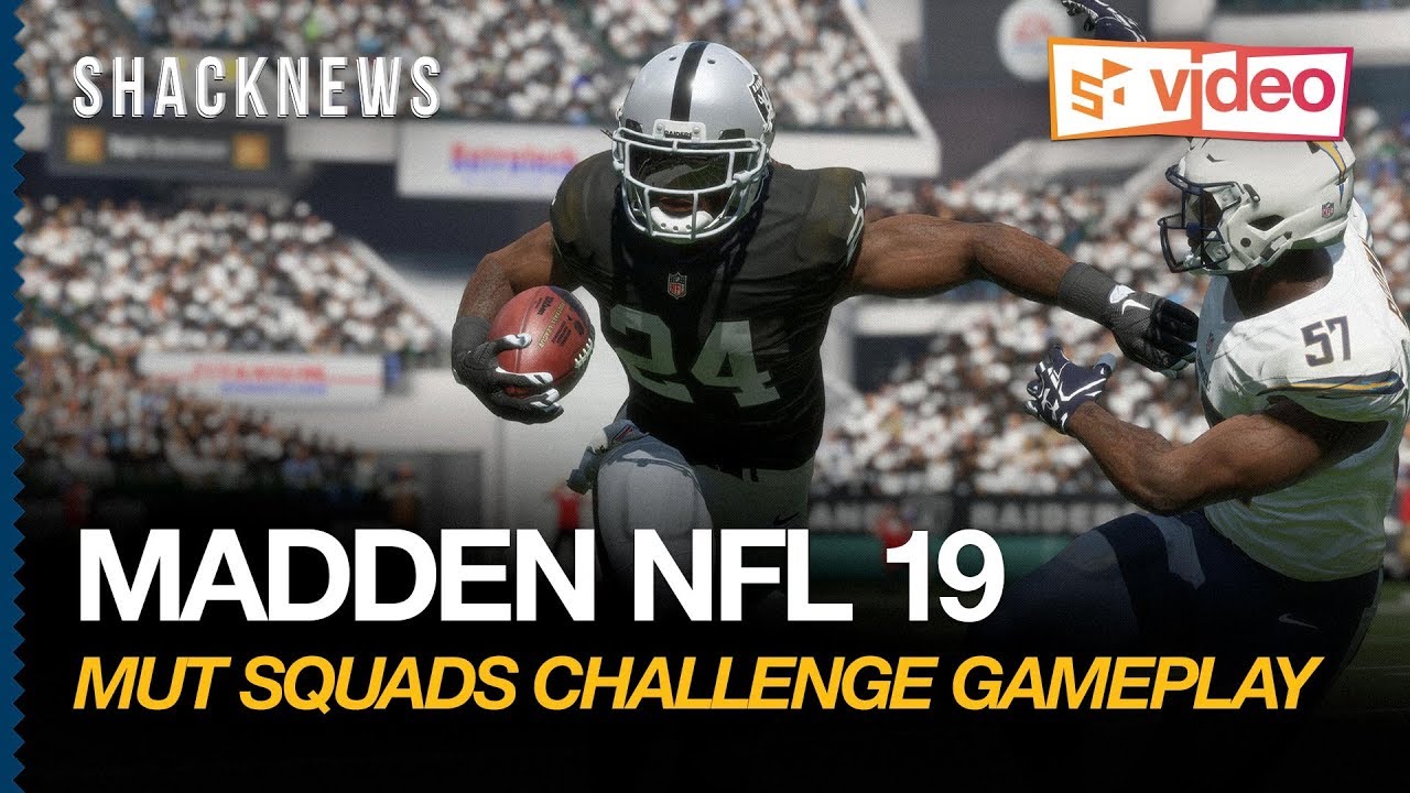 Madden NFL 19  - MUT Squads Challenge Gameplay
