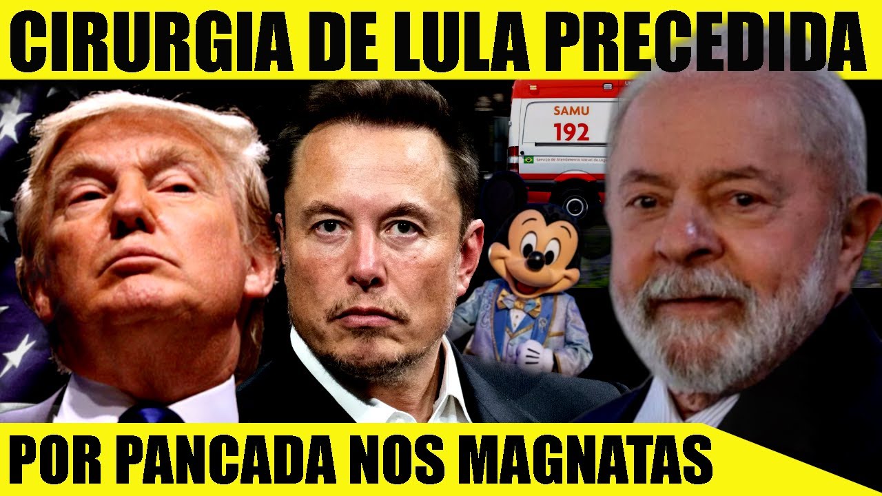 ANTES DE CIRURGIA, LULA DÁ RESPOSTA ARRASADORA PRA ECONOMIA ESTADUNIDENSE A TRUMP E ELON MUSK!