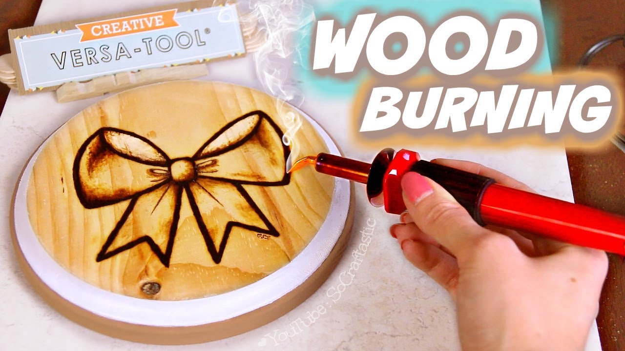 PYROGRAPHY?! Testing a WOOD BURNING Kit for Beginners
