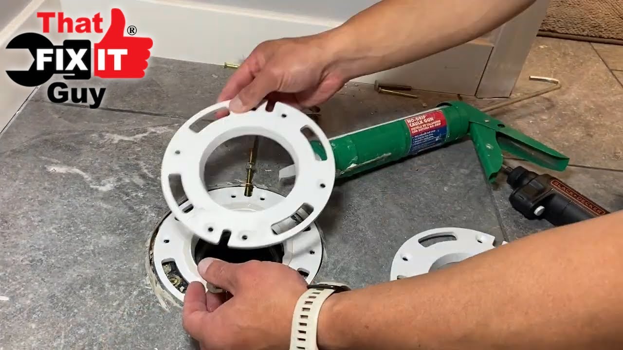 Toilet Install With Flange Sitting To Low
