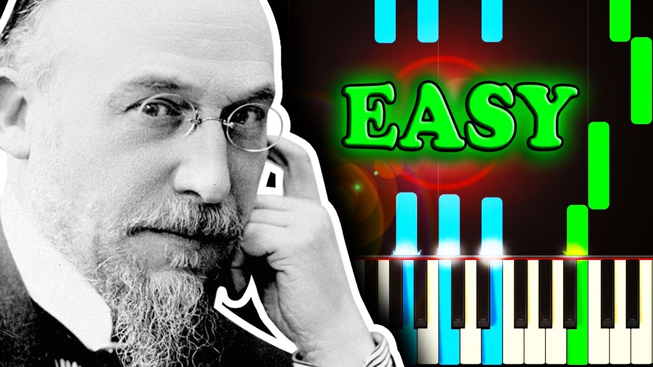 ERIK SATIE - GYMNOPEDIE NO. 1 - Piano Tutorial