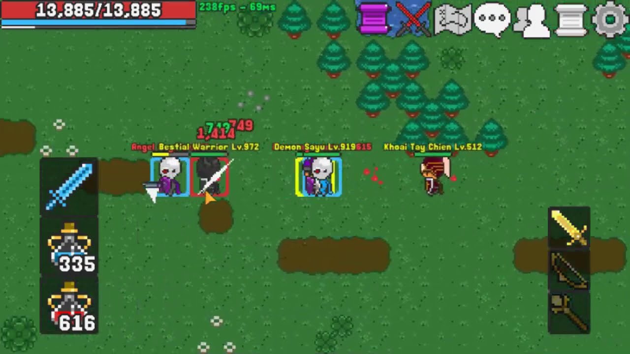 Rucoy Online - destroying the obese troop #5