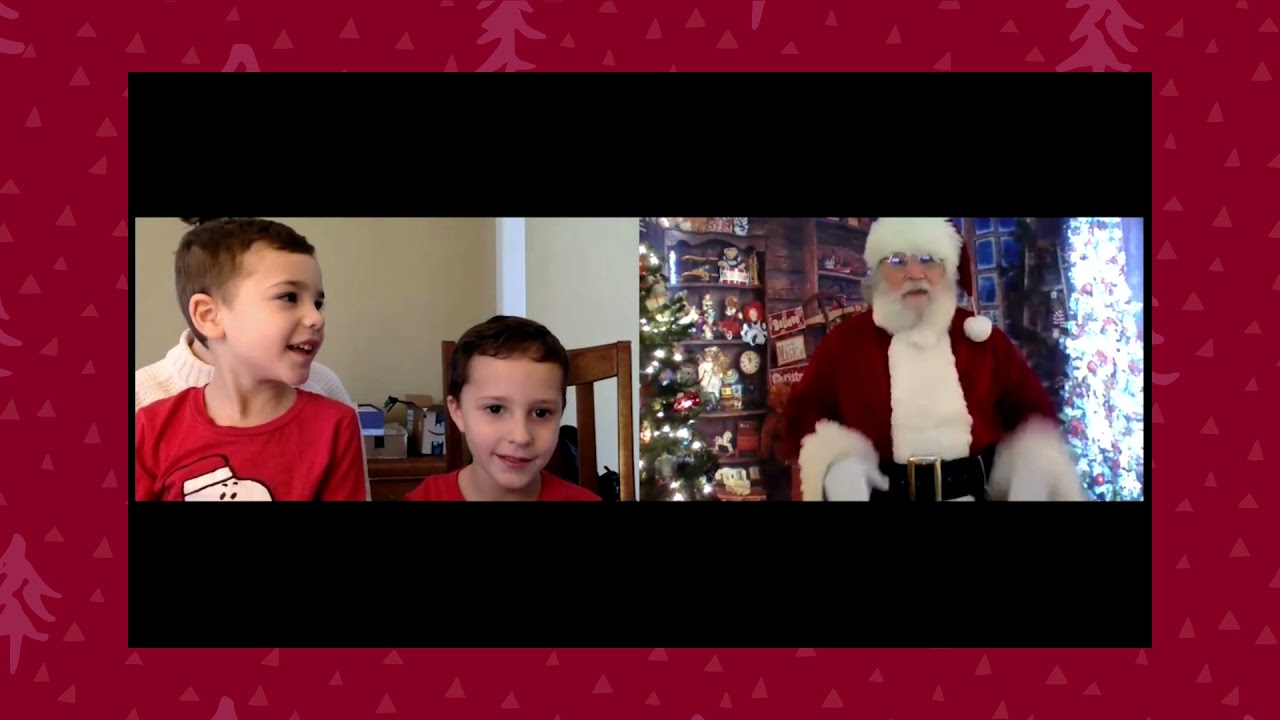 Santa Zoom Visit 2020