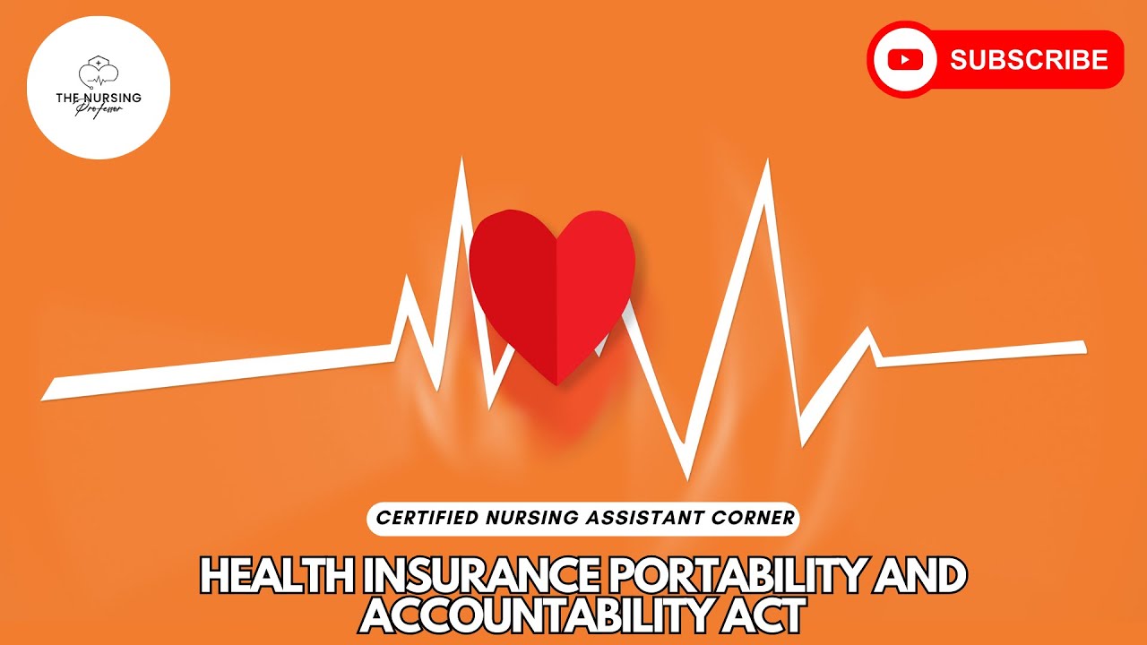 📚 HIPAA for Certified Nursing Assistants (CNAs)