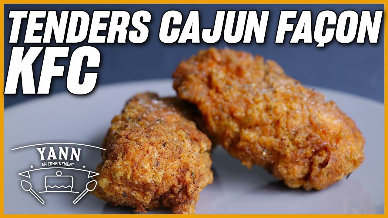 Comme au KFC : Tenders de poulet cajun maison (cuisine en confinement)