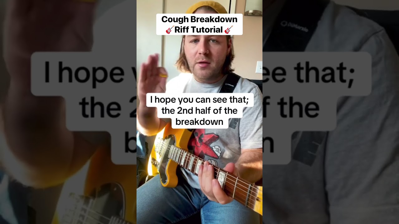 Cough Breakdown Riff Tutorial 2