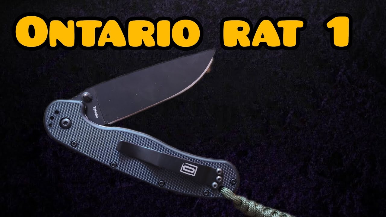 Лучший нож для EDC . Ontario rat 1