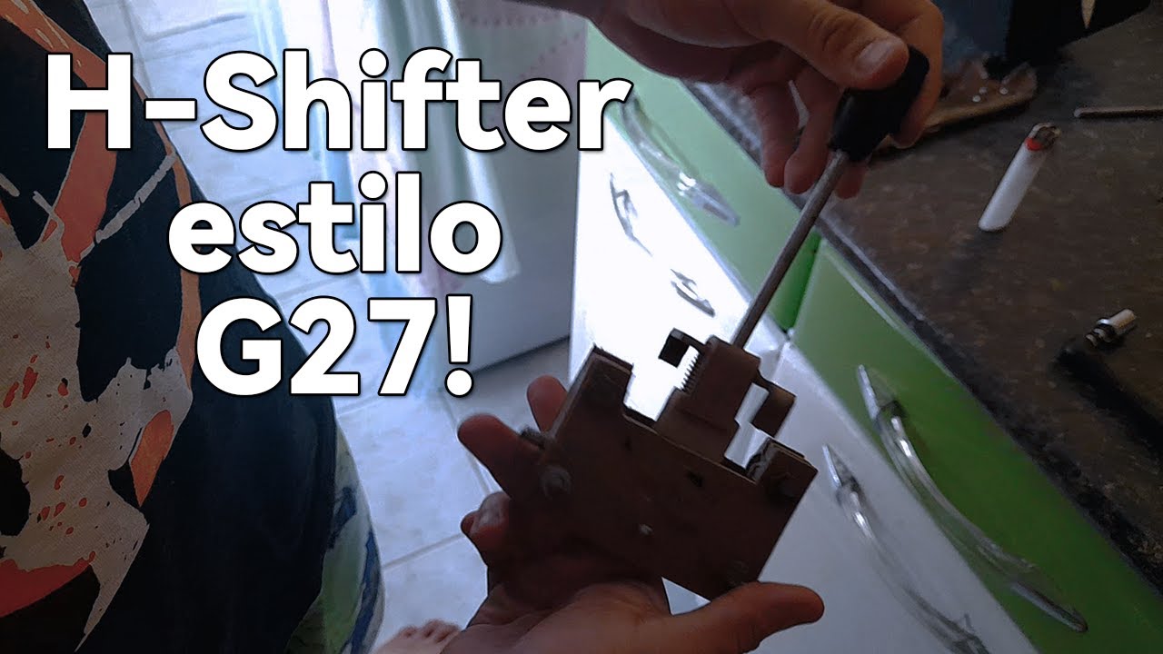 REFORMA NOS PEDAIS E H-SHIFTER ESTILO G27