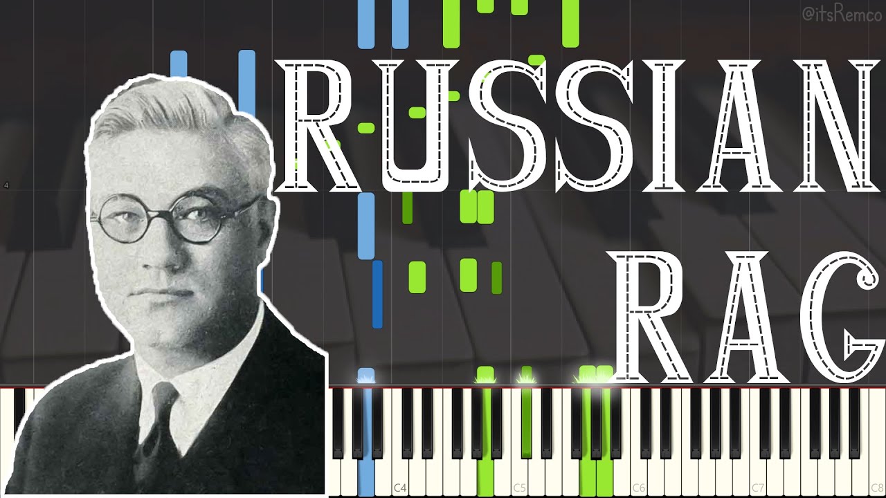 George L. Cobb - Russian Rag 1918 (Ragtime Piano Synthesia)