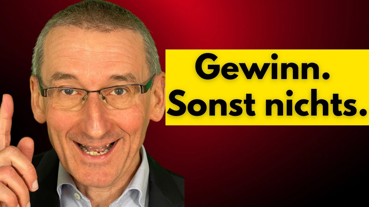 Mein wichtigster Investitionsgrundsatz