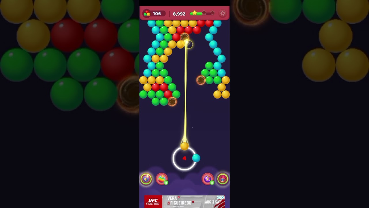 Bubble pop cannon shooter level 280 to 334