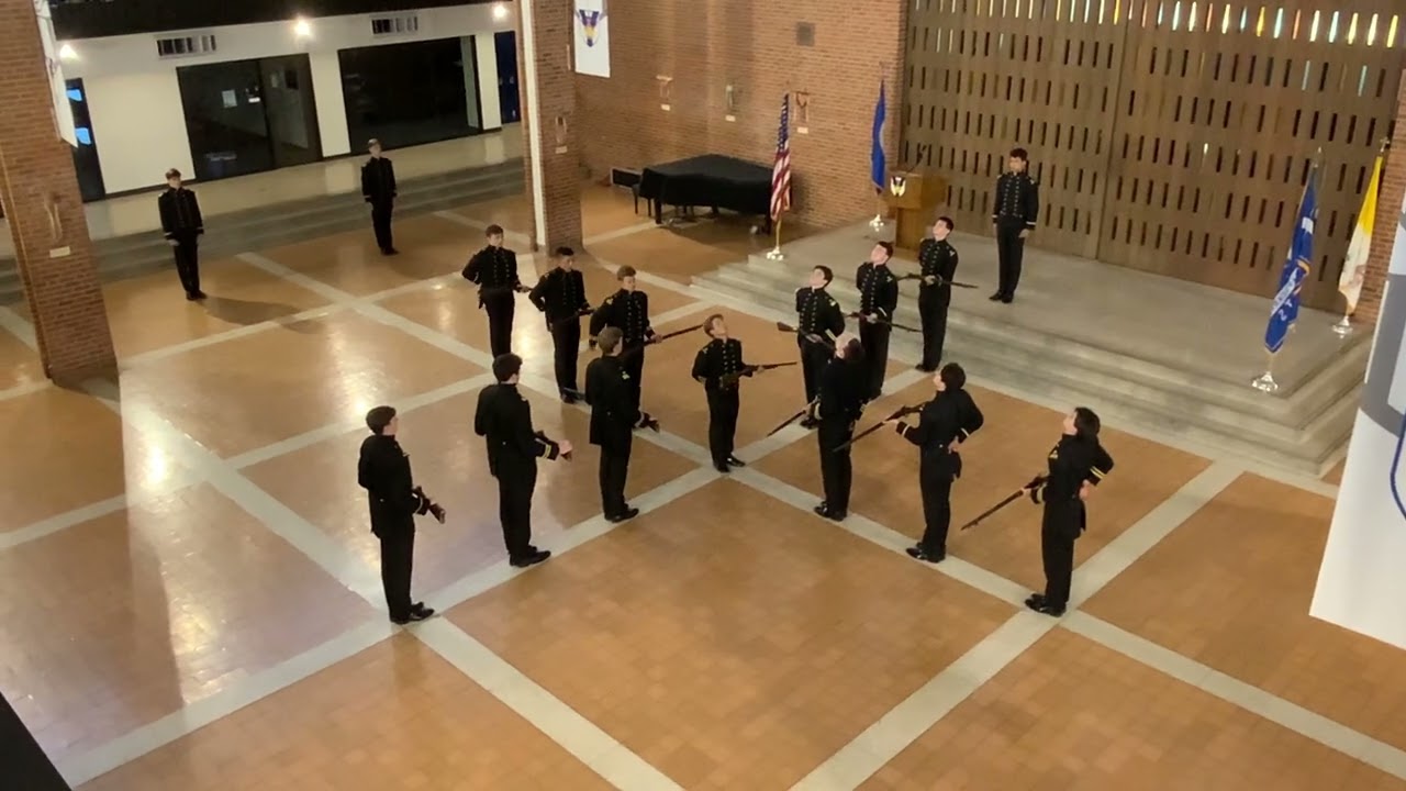 2022-23 Saint Thomas Academy Crack Drill Squad Friends and Family Drill 4/19/23