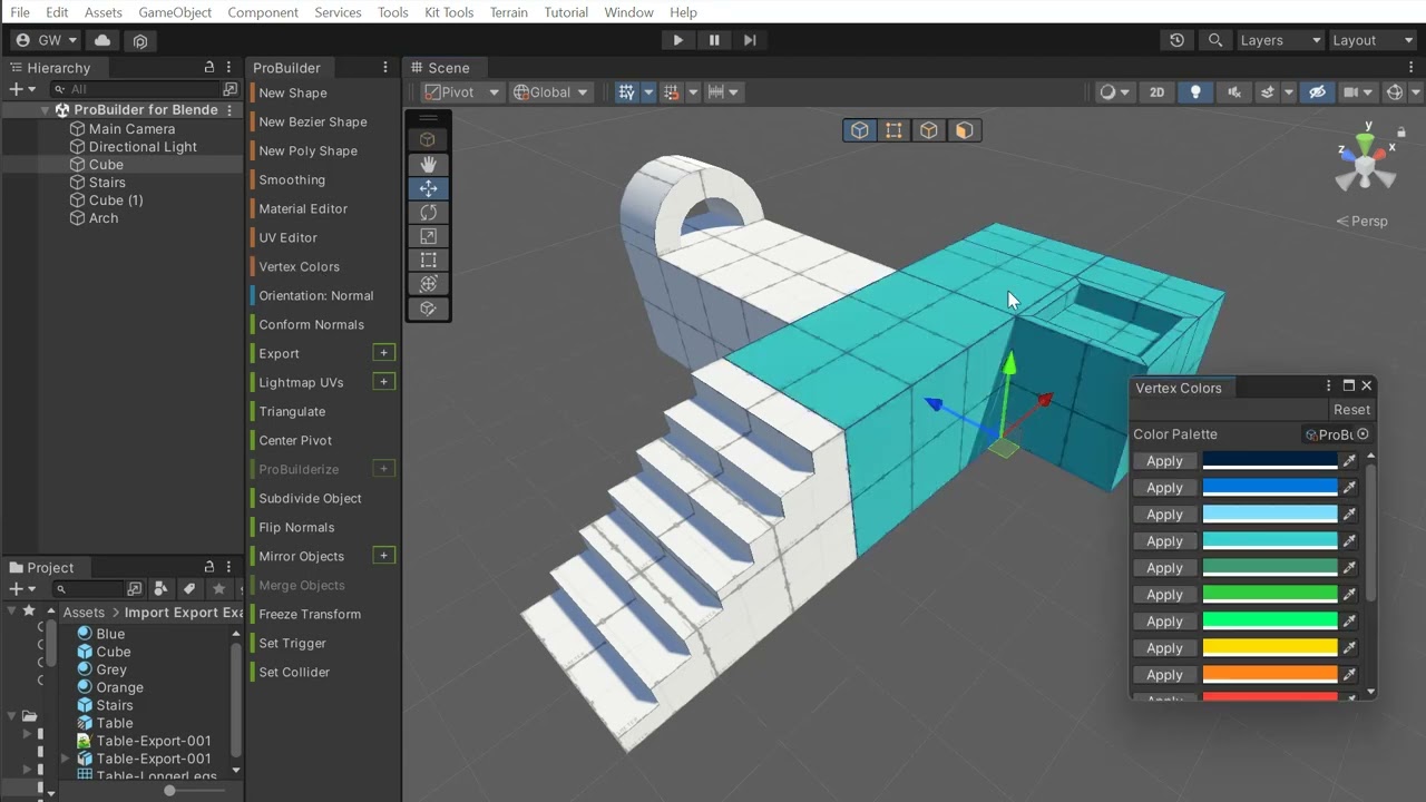 Unity ProBuilder for Blender Users