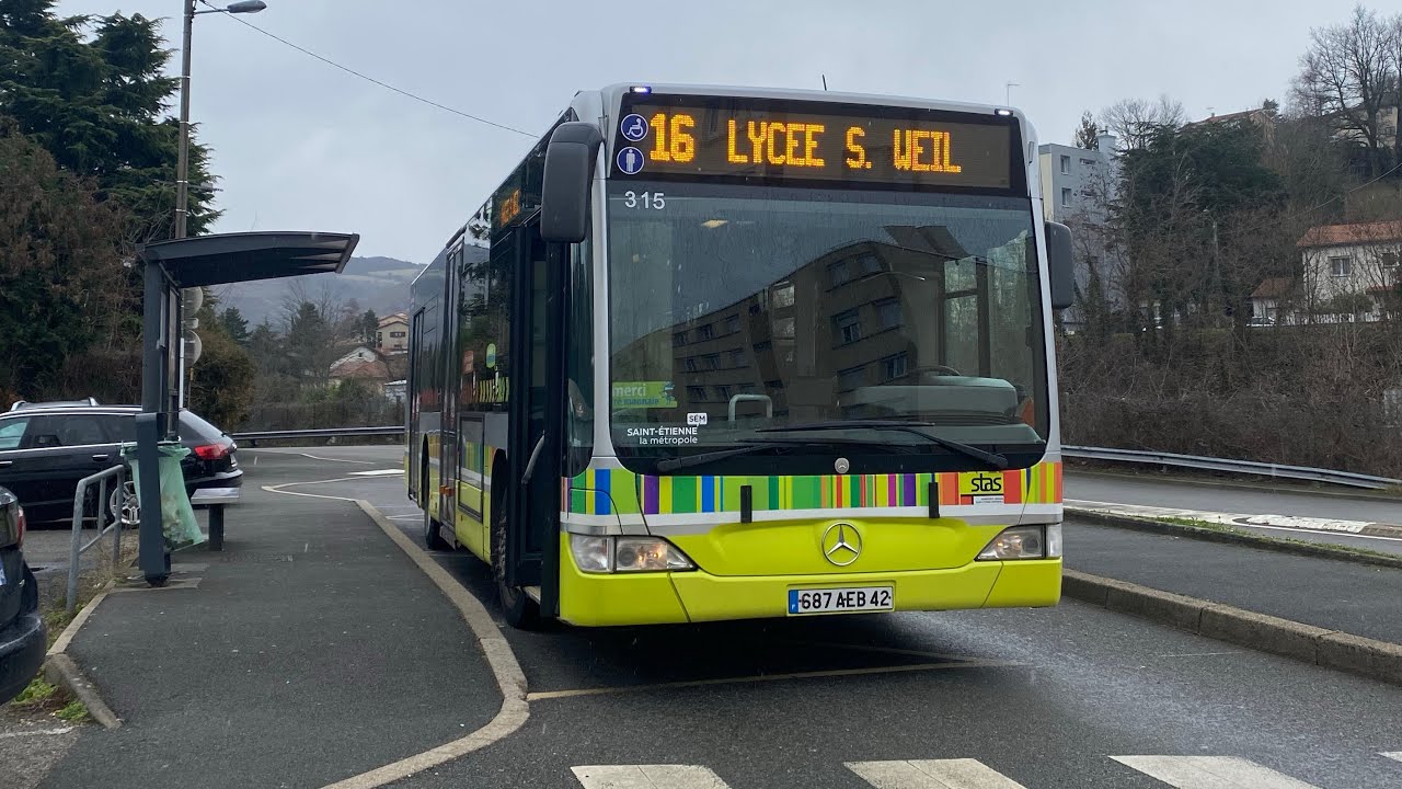 Voyage à bord d un citaro c1 sur la ligne 16 
