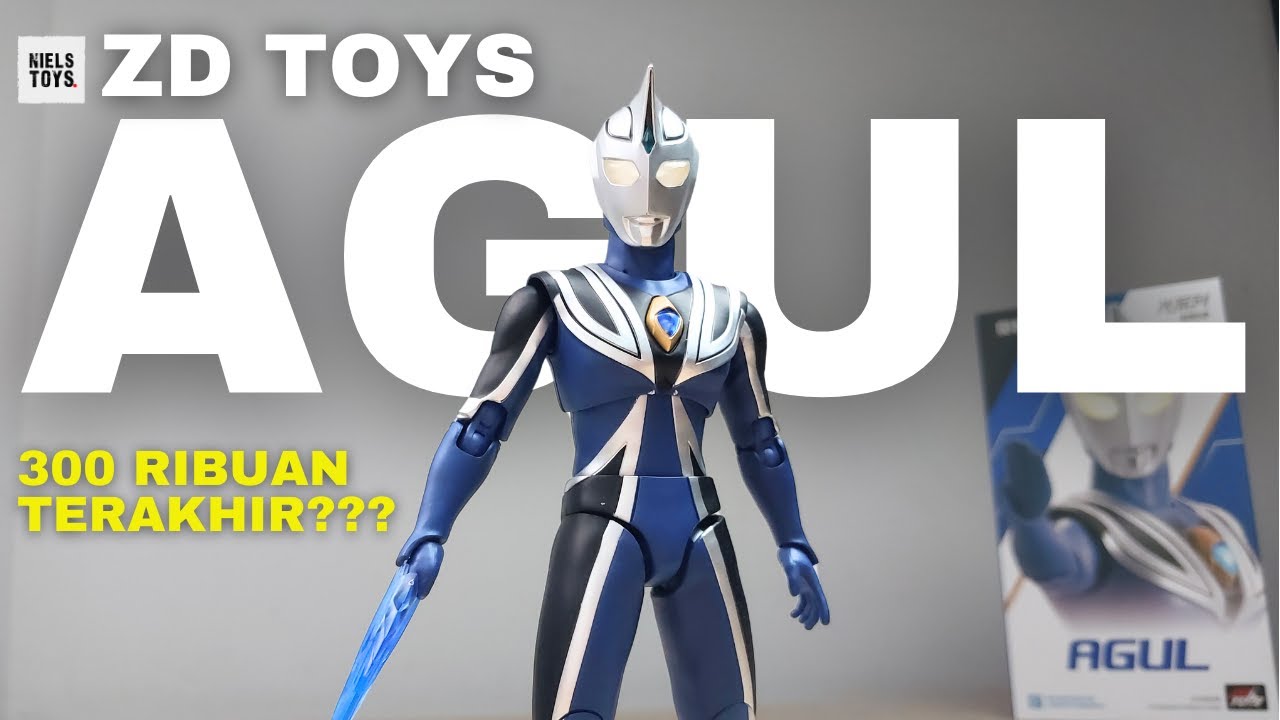 ULTRAMAN 300 RIBUAN TERAKHIR??? INI DIA REVIEW ZD TOYS ULTRAMAN AGUL V1