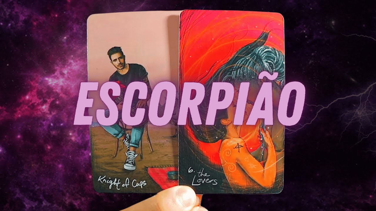 ESCORPIÃO TE APRESENTO AO AMOR💞 DA SUA VIDA!! DIGO A IDADE, NOME E CARACTERÍSTICAS FÍSICAS