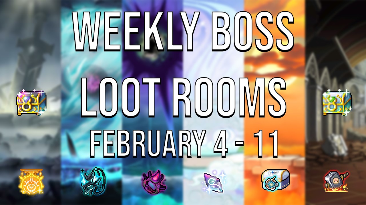 [GMS Kronos] Weekly Boss Loot Rooms (February 4-11)