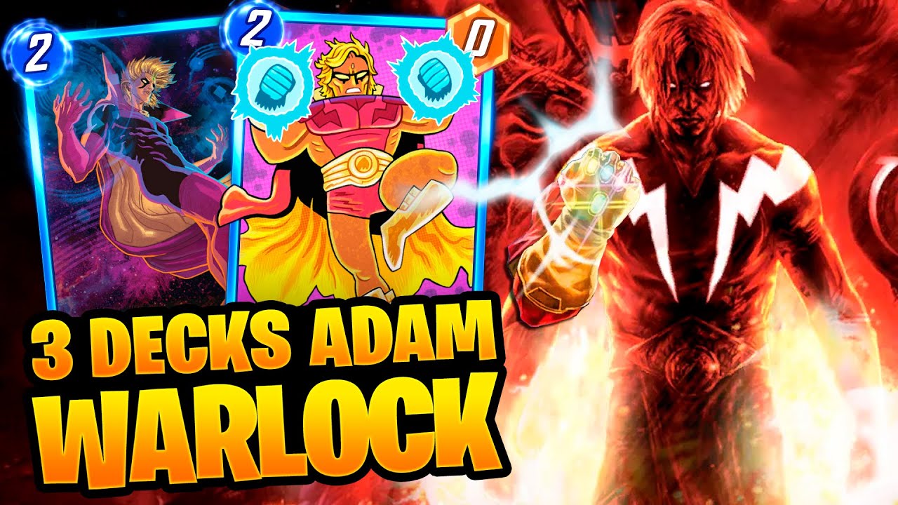 PEGUE O INFINITO FACILMENTE COM ESTES DECKS DE ADAM WARLOCK |Marvel Snap