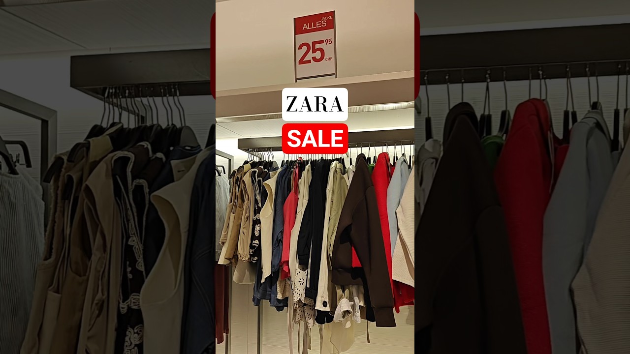 Zara Summer Sale 2025 Collection | Zara Sale Prices Switzerland | Zara Haul 2025 #zara #fashion #yt