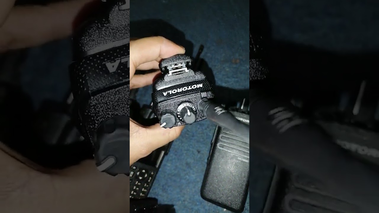 Walkie Talkie Motorola Xir P6600 setting scan function