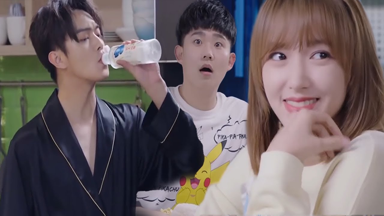 速看ep02|灰姑娘搬進了霸總的別墅，同居第一天，霸總穿著性感浴袍大秀身材引起灰姑娘的注意【你微笑時很美速看2-2Falling Into Your Smile】