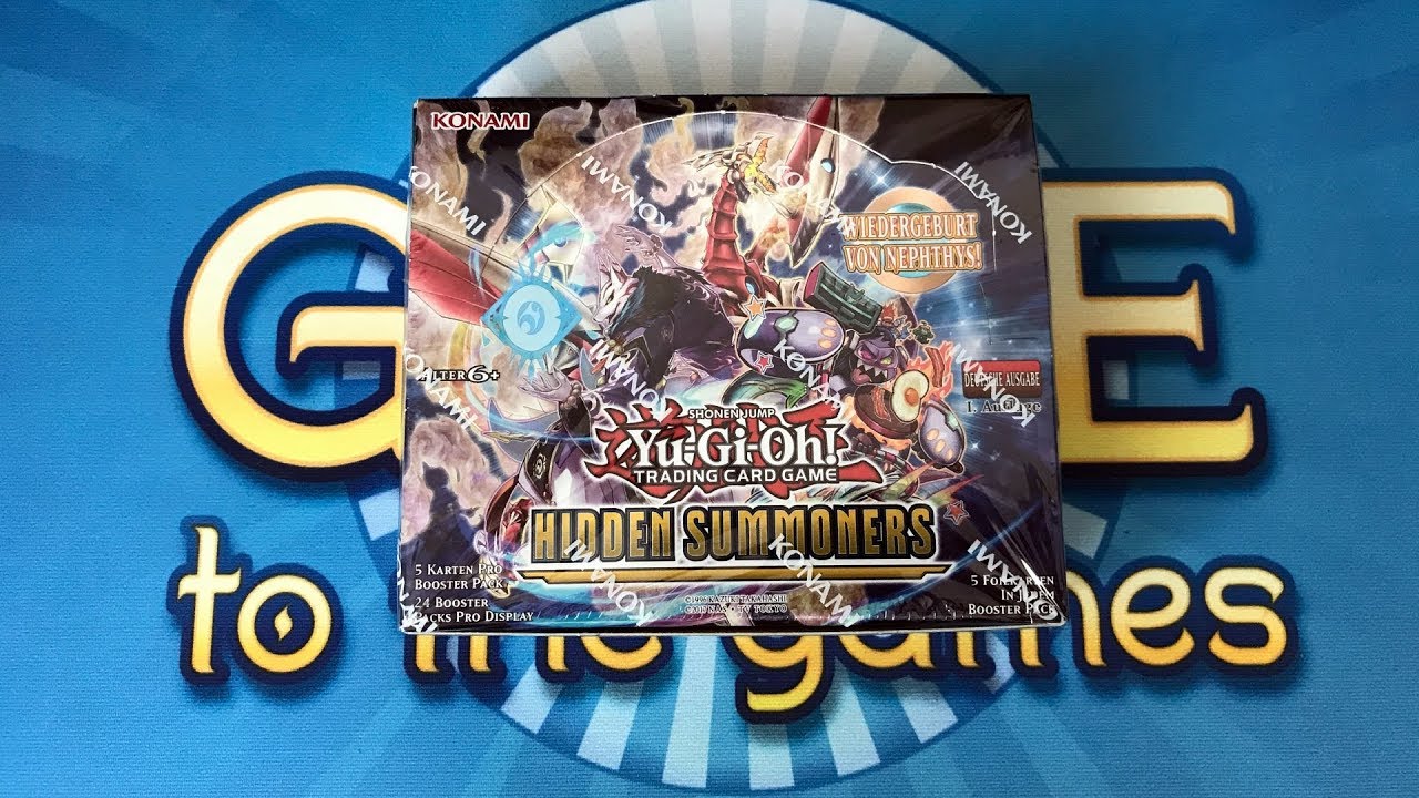 Hidden Summoners Display Opening/Unboxing Yugioh Karten