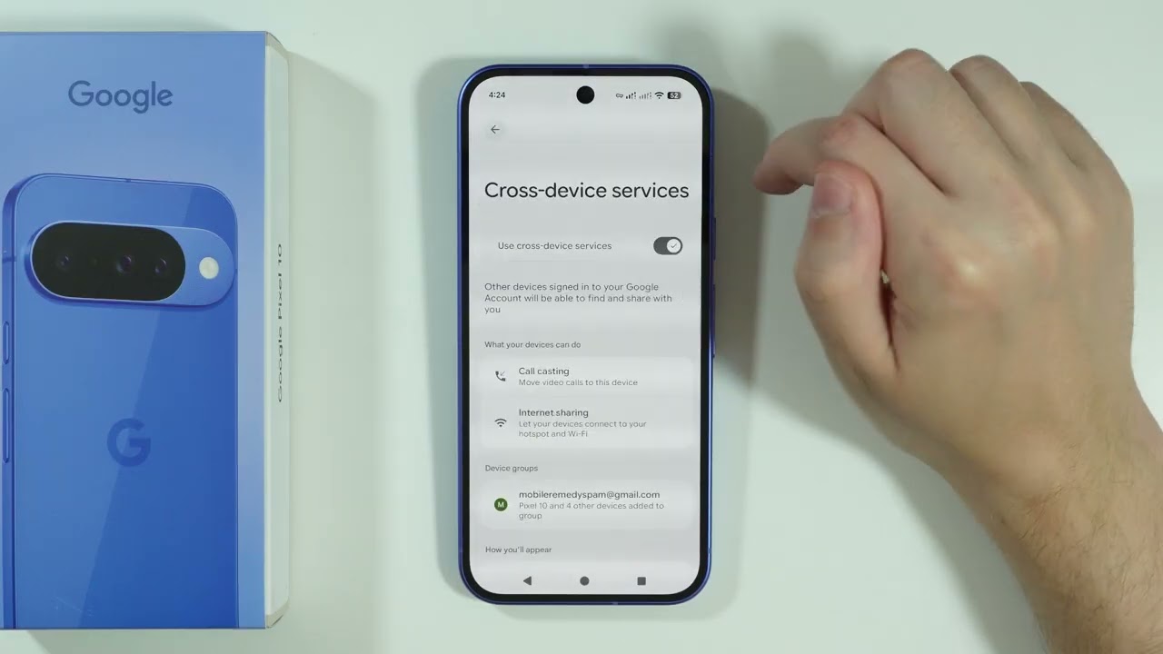 Google Pixel 10: How to Turn ON/OFF Cross-Device Services