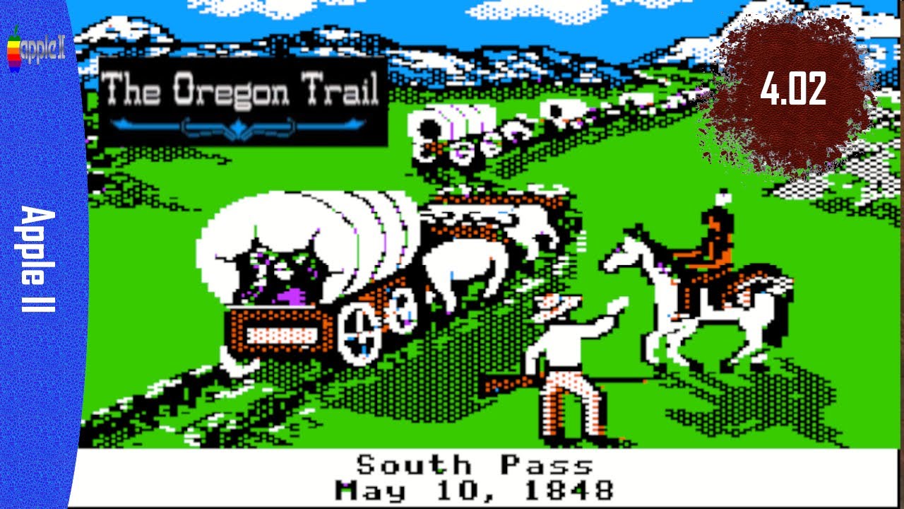 The Oregon Trail 1985 Apple II MECC