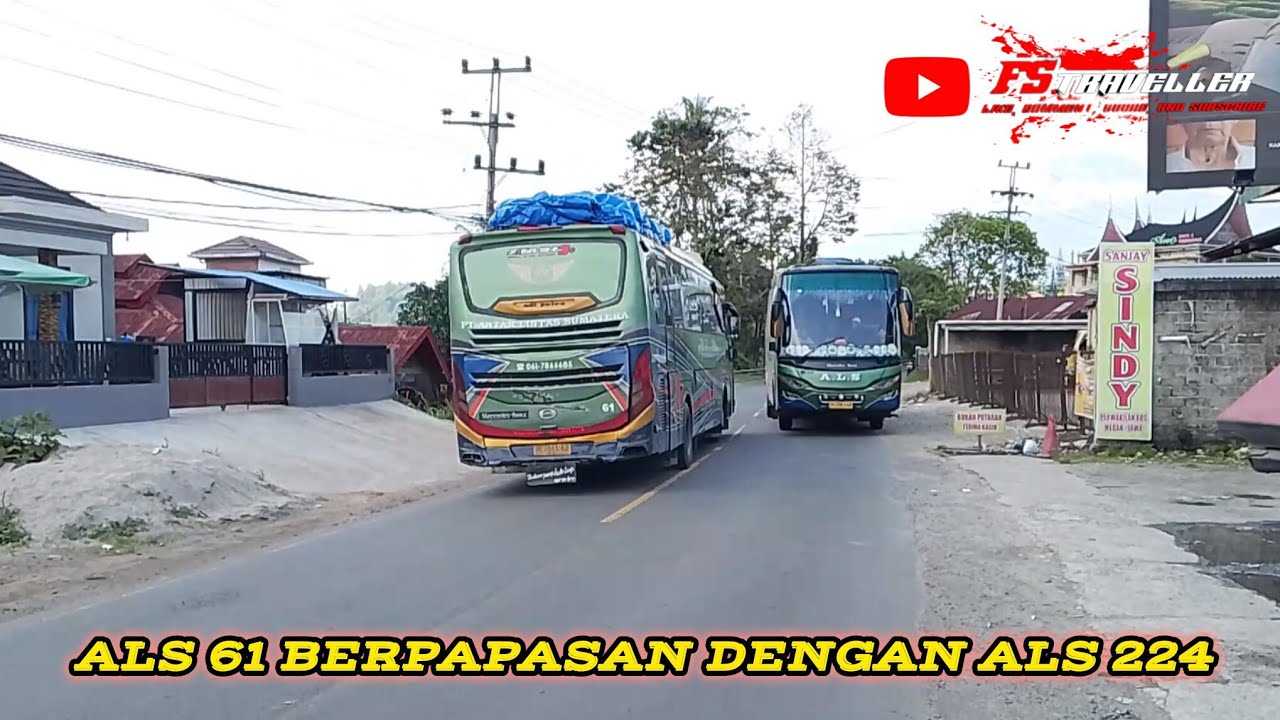 ALS 110 DAN ALS 224 BERISTIRAHAT DI SANJAI SINDY,,, ALS 61 JOSS MENUJU JAKARTA