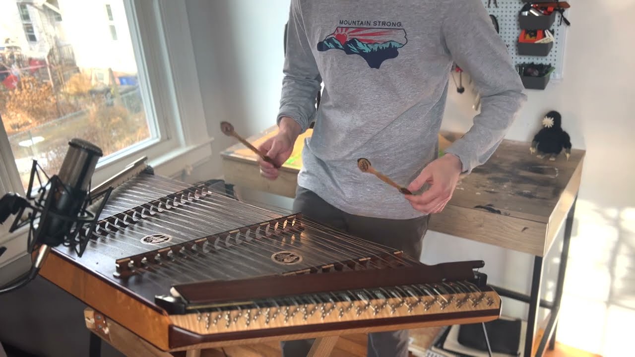 Shady Grove on the Hammered Dulcimer