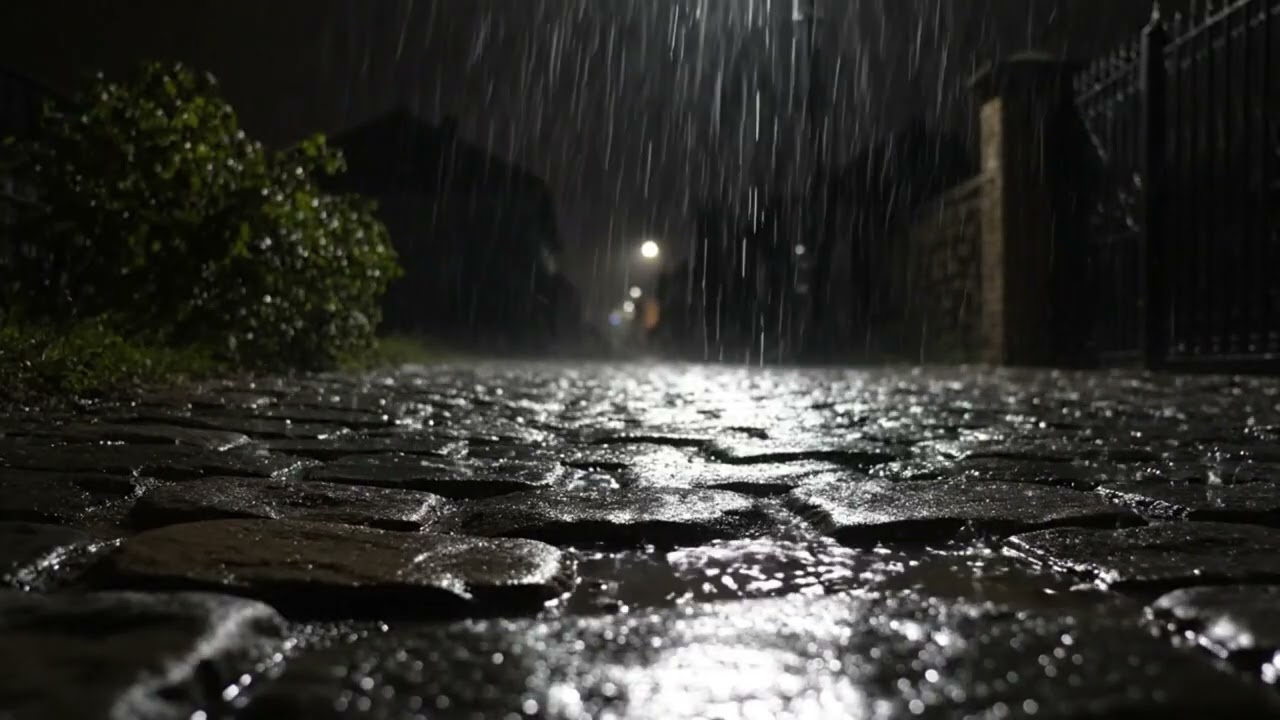 rain sounds on the street 15