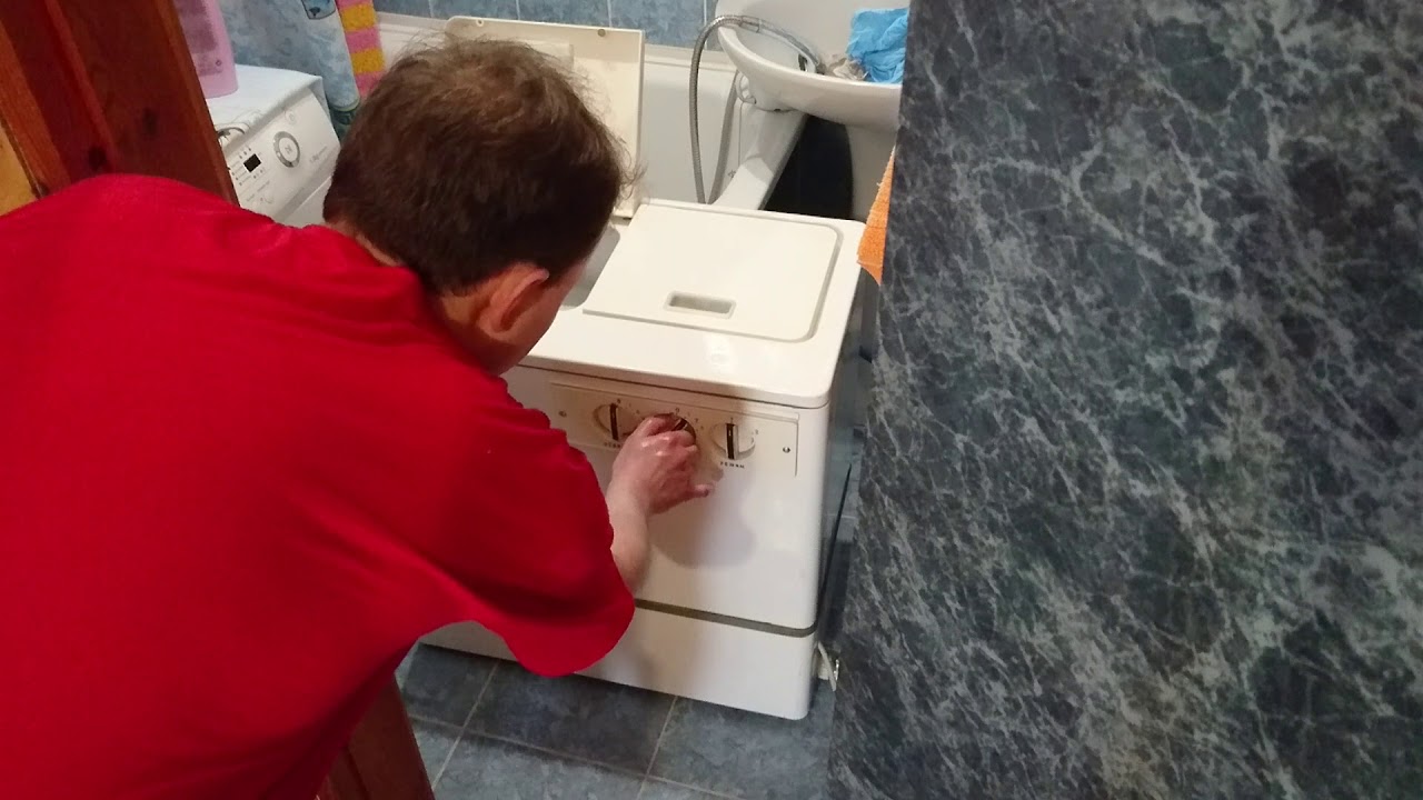 Полоскание с помощью стиральной машины 