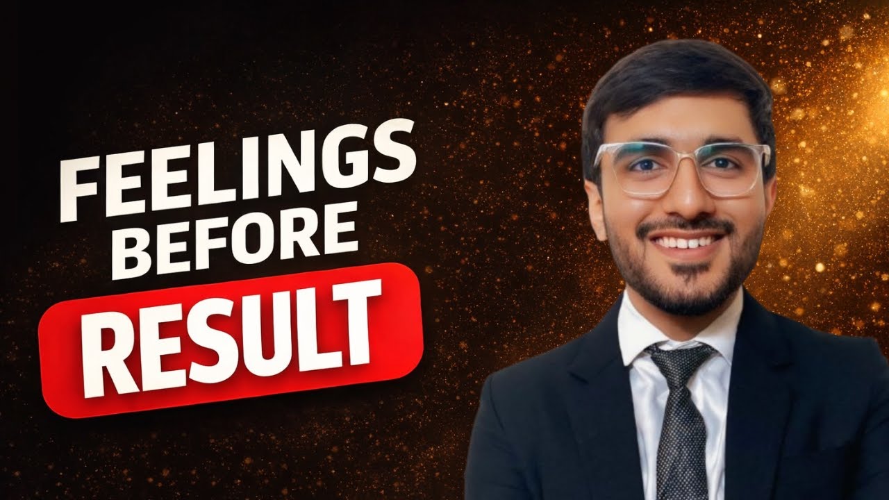 FEELINGS BEFORE RESULT | Every ACCA Student Can Relate